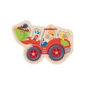 Produktbild: GOKI 57345 Steckpuzzle Schaufelbagger