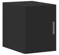 Produktbild: vidaXL Hängeschrank Wandschrank Schwarz 30x42,5x40 cm Holzwerkstoff (1-St)