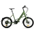 Produktbild: Atrigo Elektrofahrrad E-Kompaktrad, Grün, Metall, 180x70x100 cm, Geschwindigkeitsanzeige, Seitenständer, höhenverstellbarer Komfortsitz, Akkustatusanzeige, Freizeit, Sport & Fitness, Fahrräder
