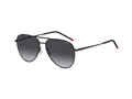 Produktbild: Hugo Boss HG 1318/S 0039O Herren Pilot Sonnenbrille Schwarz / Grau  59-14-145