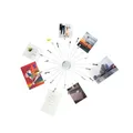 Produktbild: Sunburst dekorativer Foto Memo Halter Pinnwand Wandmontage Magnethalter 24 Clips