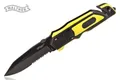 Produktbild: Walther 5.0729 ERK Emergency Rescue Knife Rettungsmesser fluoreszierend Etui NEU