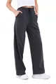 Produktbild: COMEOR Jogginghose Damen - Sporthose Lang Baumwolle Traininghose Lockere Sweatpants mit elastischem Bund und geradem Bein (Dunkelgrau L)
