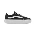 Produktbild: Vans Damen Ward Platform Sneaker Ward Platform Trainers, (CANVAS) BLACK/WHITE, 34.5 EU