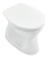 Produktbild: Villeroy & Boch O.novo Flachspül-WC DirectFlush stehend ohne Spülrand 360 x 525 x 395 mm - Weiß Alpin - 7619R101