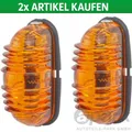 Produktbild: 2x HELLA 2BA 001 227-211 Blinkleuchte Blinker OLDTIMER TRAKTOR BULLDOG SCHLEPPER