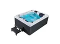 Produktbild: Artsauna Outdoor Whirlpool Oasis mit Treppe - Massagedüsen, LED Licht, Filter, Abdeckung & Heizung