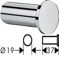Produktbild: Hansgrohe Logis Universal Einzelhaken 41711000 Messing, chrom