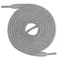 Produktbild: Mount Swiss Schnürsenkel flach 7mm Baumwolle – Grau 100 cm – Ersatz Schuhband Sneaker Sportschuhe Freizeitschuhe Arbeitsschuhe – Unisex Damen Herren Kinder