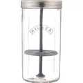 Produktbild: Kilner 0025.093, Behälter, Rund, Transparent, Glas, Edelstahl, 200 mm - Transparent