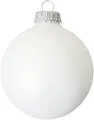 Produktbild: Krebs Glas Lauscha Weihnachtsbaumkugel CBK84700, Weihnachtsdeko, Christbaumschmuck, Christbaumkugeln Glas (8 St)