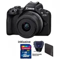 Produktbild: Canon EOS R50 + RF-S 18-45 mm mit 32GB MegaSet