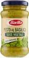 Produktbild: 6x Barilla Pesto al Basilico 100% Vegetale Gemüse Basilikum Pesto ohne Käse Pasta-Sauce 100% Italienisches Pesto 195g