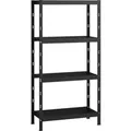 Produktbild: Schulte Profi-Steck-Grundregal 195 cm x 100 cm x 50 cm Schwarz