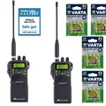 Produktbild: SET 2er Pack MIDLAND ALAN 42DS CB HANDFUNKGERÄT 4 Watt AM/FM incl. 16 Akkus