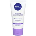 Produktbild: NIVEA Beruhigende Tagespflege 24h Feuchtigkeit LSF 15