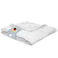 Produktbild: XDREAM Pure ultraleichte Sommerdecke 155x220 cm | sehr dünne und ultraleichte Bettdecke | waschbar 60 Grad | Allergiker geeignet | 100% Mikrofaser | Öko-TEX® | 155 x 220 cm