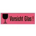 Produktbild: Herma - Hinweisetikett 118 X 39 Mm (b X H) Papier Leuchtrot 1.000 Etik./pack.
