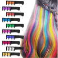 Produktbild: Haarkreide Kamm 10 Farben Temporäre Haarfarbe für Kinder Mädchen 4