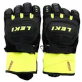Produktbild: LEKI Kinder Worldcup Race Flex S GTX Handschuhe, schwarz-Ice Lemon, EU 5