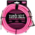 Produktbild: Instrumentenkabel Ernie Ball Gewebekabel EB6083 6m Neon Pink Audio Kabel Gitarre