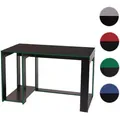 Produktbild: Schreibtisch HWC-J26, Computertisch Bürotisch, 120x60x76cm ~ schwarz-grün
