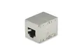 Produktbild: InLine Patchkabelkupplung Cat.6 | 2x RJ45 BU | geschirmt | 69990B | 1,5 Volt