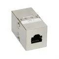 Produktbild: InLine Cat. 6 Patchkabelkupplung 2x RJ45 Buchse geschi