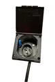 Produktbild: CEE Aussensteckdose Schwarz 220-240V Einspeisung 16A IP44 Wohnwagen Wohnmobil
