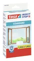 Produktbild: Tesa Fliegengitter Stand Klettband für Fenster weiß 1,5m:1,8m - 55680-00000-02