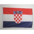 Produktbild: AZ FLAG - Flagge Kroatien - 90x60 cm - Kroatische Fahne 60 x 90 Cm Aussenverwendung - Flaggen