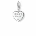 Produktbild: THOMAS SABO Charm Anhänger BEST MOM 925 Sterlingsilber Poliert Damen 0821-001-12