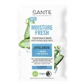 Produktbild: SANTE Naturkosmetik Moisture Fresh Feuchtigkeitsmaske mit Hyaluron, Squalan & Bio-Aloe Vera, nährende Gesichtsmaske, pflegende Maske für intensive Feuchtigkeitspflege und geschmeidige Haut, 2x4ml
