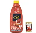 Produktbild: 3x Biffi linea professionale, Salsa Harissa, 100% italienische Tomate squeeze 800g + Italian Gourmet polpa 400g