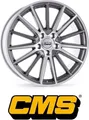 Produktbild: CMS C23 racing silver 8x18 ET40.1 - LK5/112 ML66.5 Alufelge silber