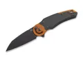 Produktbild: FoxKnives Messer Metamorphosis Wharncliffe M390 Aluminum Black & Orange PVD