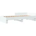 Produktbild: vidaXL Bettgestell Weiß 90x190 cm Holzwerkstoff 849586