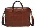 Produktbild: FOSSIL Haskell Brief Henkeltasche Laptoptasche Tasche Cognac Braun Neu