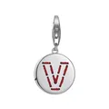 Produktbild: Esprit Anhänger Charms Silber Letter Fabric V ESCH91143A000