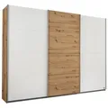 Produktbild: Schwebetürenschrank - alpinweiß - Eiche Artisan - 271x210 cm