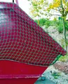 Produktbild: Anhängernetz 2 x 3 Meter m Ladungssicherungsnetz PKW Anhänger Netz mit Kordel