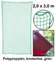 Produktbild: Ladungssicherungsnetz 2,0 x 3,0 m Containernetz Ladungsnetz Anhängernetz Netz