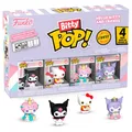 Produktbild: Blister 4 figures Bitty POP Hello Kitty and Friends Kuromi