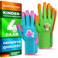 Produktbild: GRÜNTEK Kinder-Gartenhandschuhe 4 Paar XS (Größe 6)