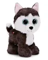 Produktbild: NICI GLUBSCHIS Kuscheltier Hund Husky Barkley 15 cm - Farbenfrohes Stofftier mit großen, niedlichen Glitzeraugen, Plüschtier für Schmusetierliebhaber - 49398