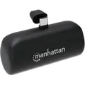 Produktbild: Manhattan PD Powerbank 5000mAh Typ-C St. 20W schwarz (5000 mAh, 20 W, 18.50 Wh) (102612)