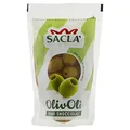 Produktbild: Saclà. Entsteinte gründe Oliven. 185 g