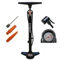 Produktbild: Luft Pumpe Standluftpumpe Fahrrad Manometer Standpumpe Hochdruck alle Ventile