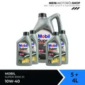 Produktbild: Mobil Super 2000 X1 10W-40 MB 229.1 VW 505 00 501 01 API SN 5+4 Liter = 9 Liter