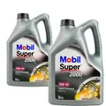 Produktbild: Motoröl 10W-40 Mobil Super 2000 X1 2x5 Liter